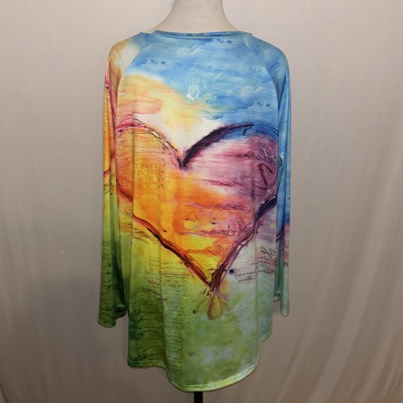 Colorful Art You Wear Long Sleeve Pullover XL - Picture 6 of 12